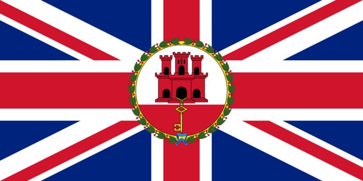 Flag of the Governor of Gibraltar