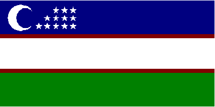 Flag of Uzbekistan The State Flag of the Republic of Uzbekistan