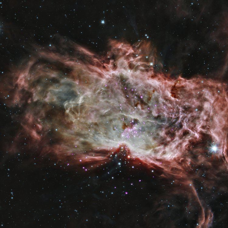 Flame Nebula Inside the Flame Nebula NASA