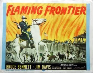 Flaming Frontier movie poster