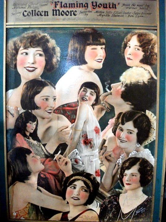 Flaming Youth (film) Colleen Moore Flaming Youth Montage in Full Vintage Colors1923