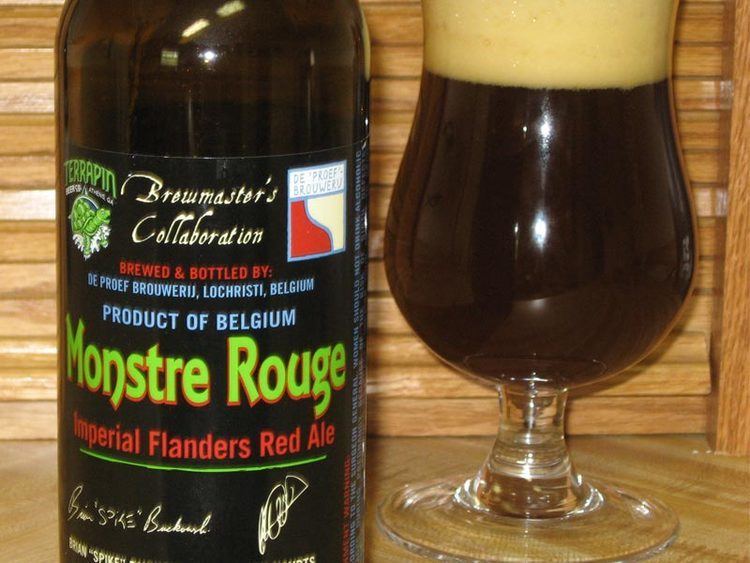 Flanders red ale De Proef Terrapin Monstre Rouge Imperial Flanders Red Ale Craft