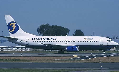 Flash Airlines Flight 604 Accident of a Boeing 737 operated by Flash Airlines Sharm el