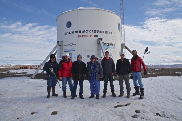 Flashline Mars Arctic Research Station The Mars Society Completes First Phase of Mars Arctic 365 Mission