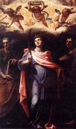 Flavia Domitilla (saint) St Flavia Domitilla Saints Angels Catholic Online