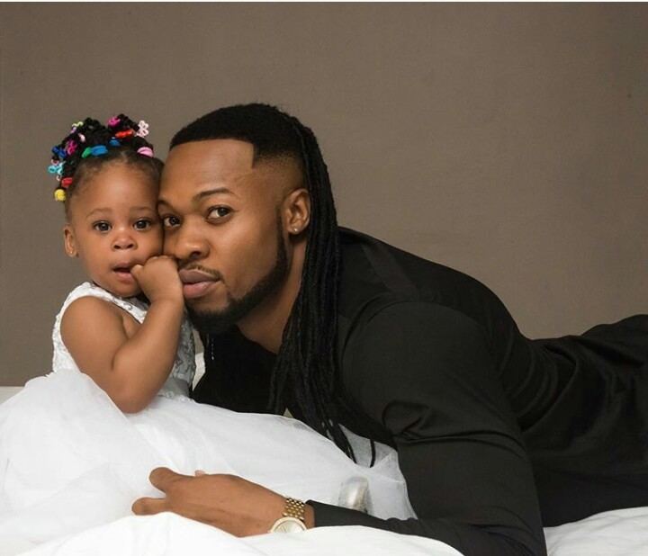 Flavour N'abania These Photos Of Flavour N39abania And His Daughter Will Leave You In