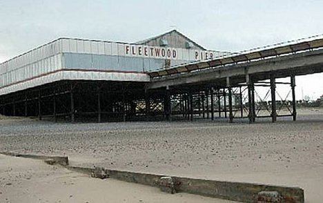 Fleetwood Pier Another pier goes up in flames Daily Mail Online
