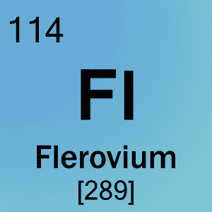Flerovium Element 114 Flerovium Science Notes and Projects