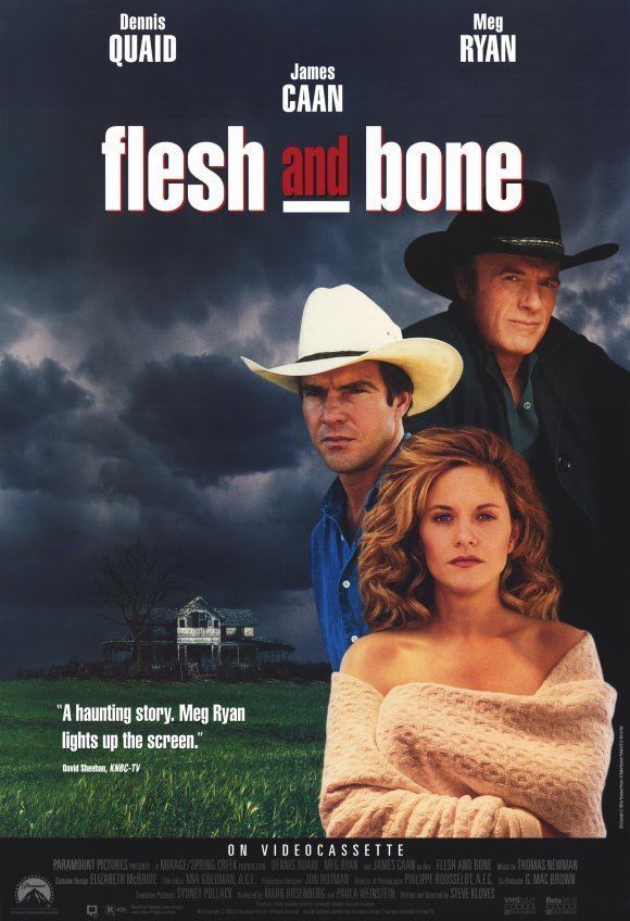 Flesh and Bone (film) Flesh and Bone starring Dennis Quaid Meg Ryan James Caan Julia