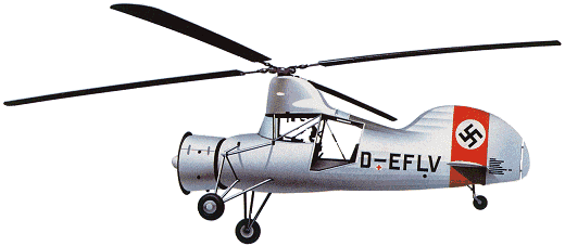 Flettner Fl 265 Flettner Fl265 helicopter development history photos technical data