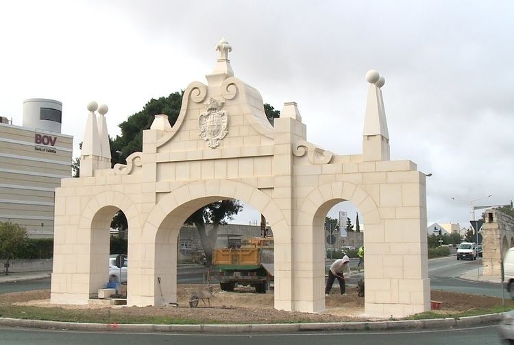 Fleur-de-Lys, Malta Video Wignacourt Arch known as FleurdeLys Gate rebuilt TVM News