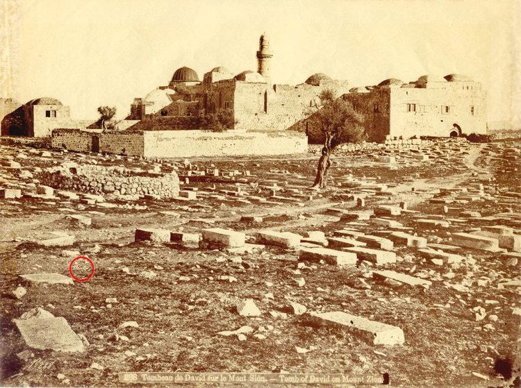 Felix Bonfils Tomb of David on Mount Zion by Felix Bonfils ca 1870