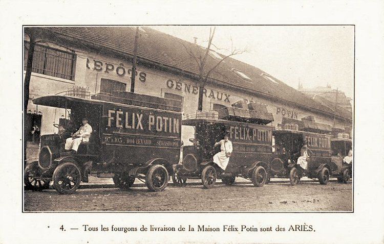 Félix Potin Les anciennes rues de Paris Les attelages de Flix Potin