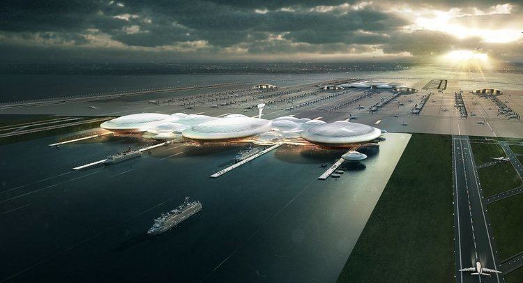 Floating airport Floating Airport In London Plans Business Insider