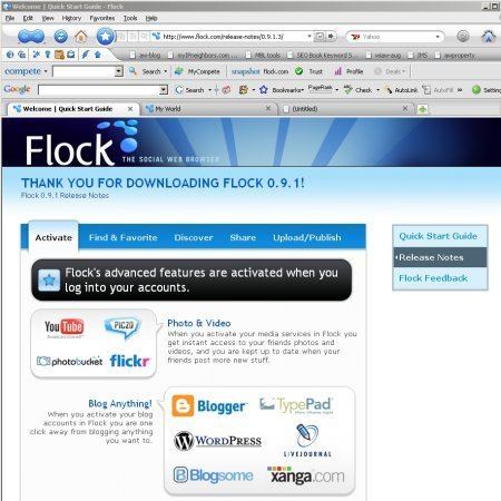 Flock (web browser) Social Networking Browser Flock Gets Major Facelift Andrew Wee