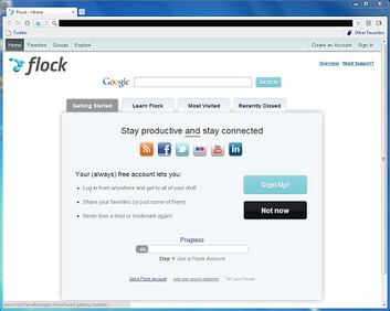 Flock (web browser) Flock web browser Wikipedia