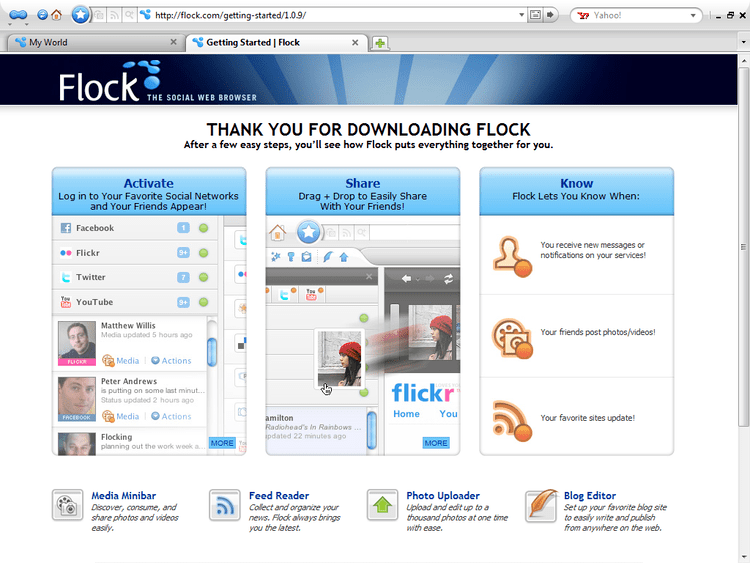 Flock (web browser) A Beginner39s Guide To Flock
