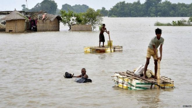Floods in Bihar In pictures Bihar floods BBC News