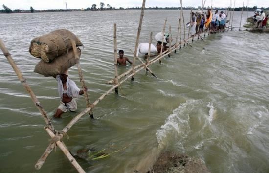 Floods in Bihar Millions affected due to floods in Bihar toll mounts to 166