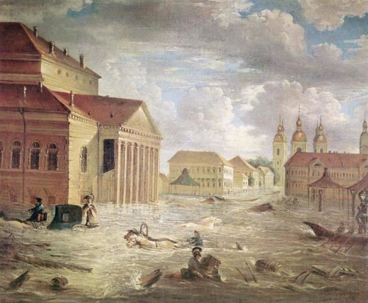 Floods in Saint Petersburg The St Petersburg Flood of 1824 Environment amp Society Portal