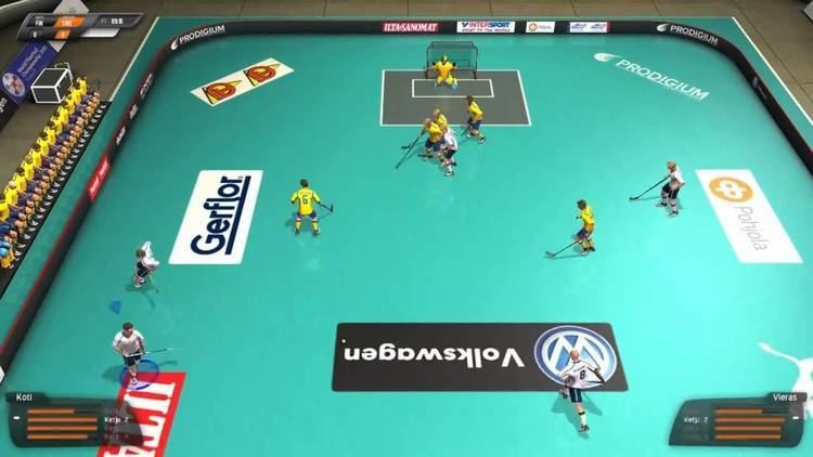 Floorball League FBL Floorball League Demo Gameplay HD GTX 460 amp X6 1055T YouTube