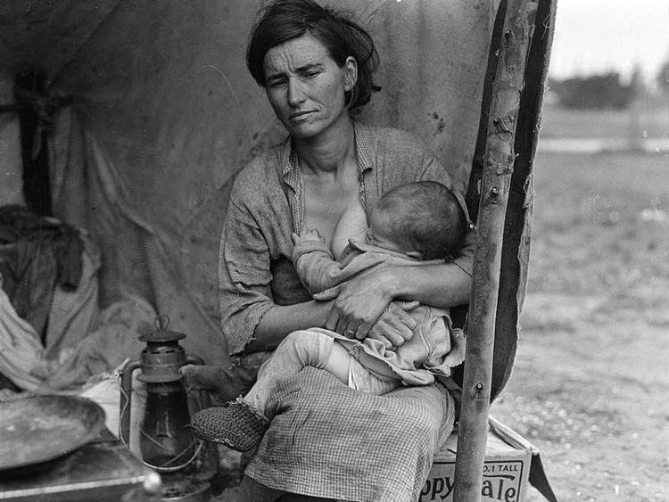 Florence Owens Thompson FileMigrant Mother 1936 2jpg Wikimedia Commons