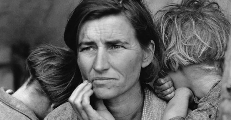 Florence Owens Thompson bydorothealange The Dust Bowl Pictures Dust Bowl