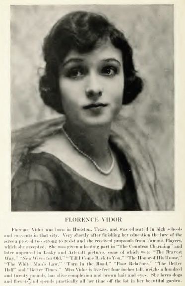 Florence Vidor FileFlorence Vidor Who39s Who on the Screenjpg