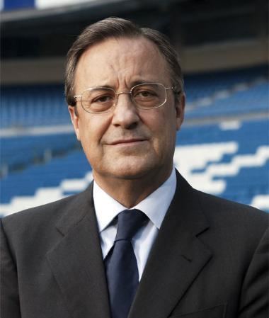 Florentino Pérez Florentino Prez Chairman actual Real Madrid CF