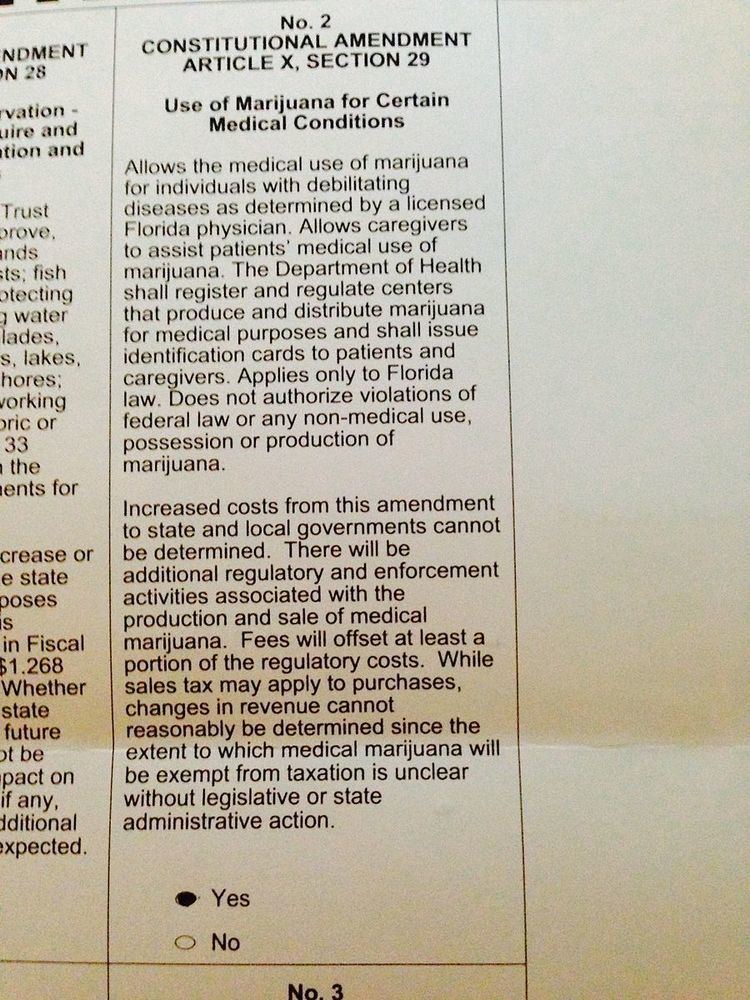 Florida Amendment 2 (2014)