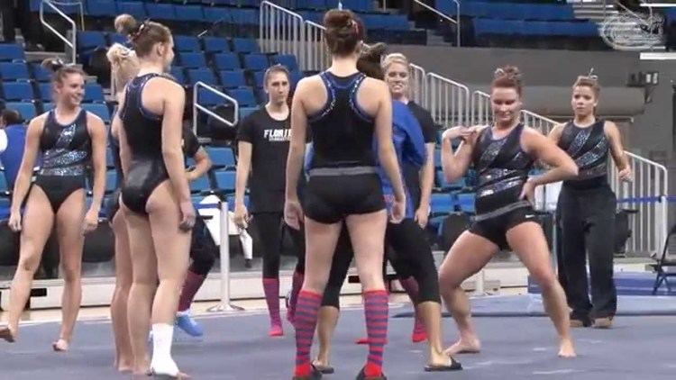 Florida Gators women's gymnastics 2014 Florida Gymnastics Bloopers Video YouTube