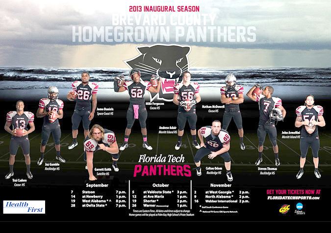 Florida Tech Panthers football Florida Tech Football Poster Ranked Among Nation39s Best