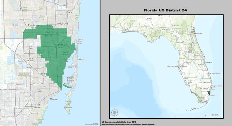 Florida 24th Congressional District Map Images And Photos Finder 