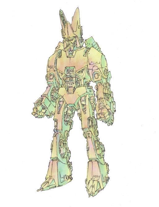 Floro Dery G1 Concept Art by Floro Dery Image Heavy Transformers