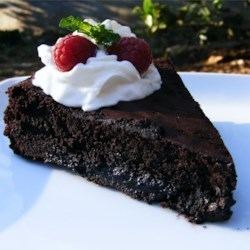 Flourless chocolate cake Flourless Chocolate Cake I Recipe Allrecipescom