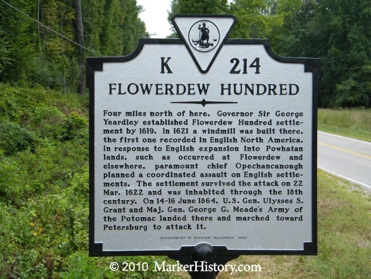 Flowerdew Hundred Plantation wwwmarkerhistorycomImagesLow20Res20A20Shots