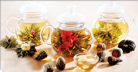 Flowering tea Flowering Tea