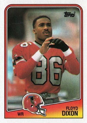 Floyd Dixon (American football) ATLANTA FALCONS Floyd Dixon 386 TOPPS NFL 1988 American Football Card