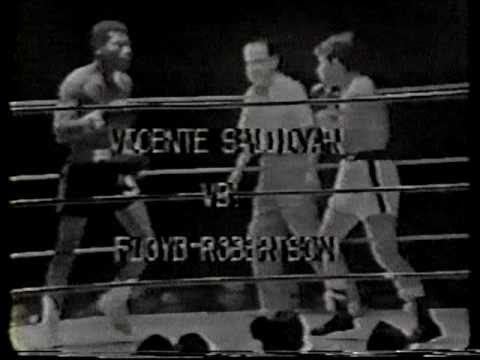 Floyd Robertson (boxer) Vicente Saldivar KO 2 Floyd Robertson YouTube