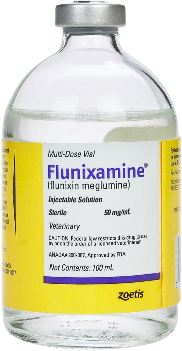 Flunixin Flunixamine Flunixin Meglumine Injectable Solution Zoetis Animal
