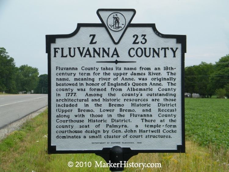 Fluvanna County, Virginia wwwmarkerhistorycomImagesLow20Res20A20Shots