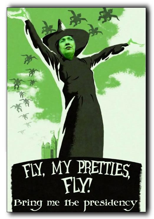Fly My Pretties Hillary Fly My Pretties Fly Bring me the Presidency The