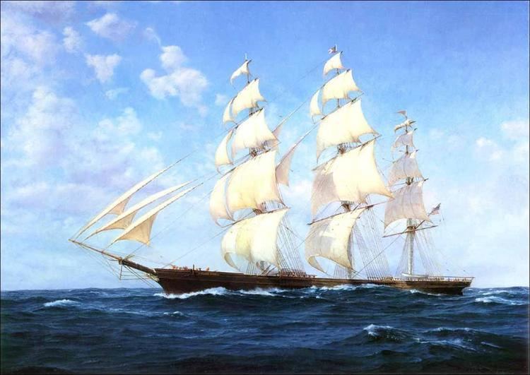 Flying Cloud (clipper) The Clipper Ship Flying Cloud