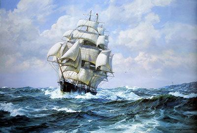Flying Cloud (clipper) Featured Prints Clipper Ships