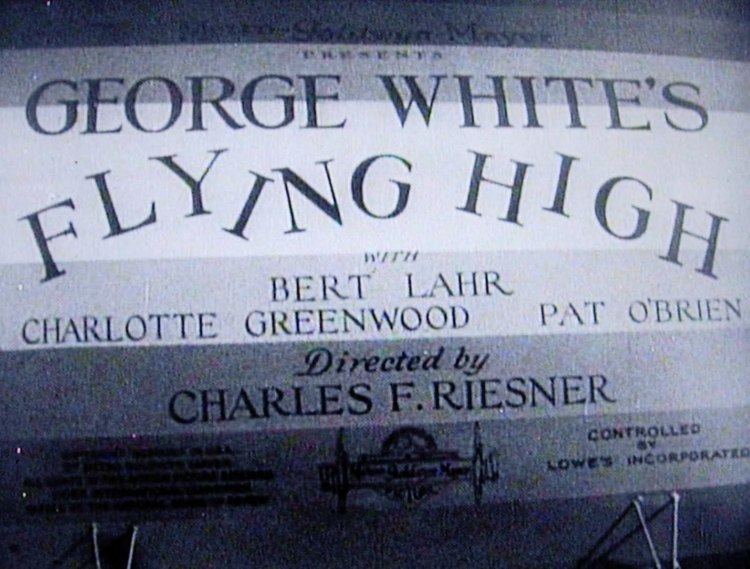 Flying High (1931 film) Dear Old Hollywood Flying High 1931 Film Locations