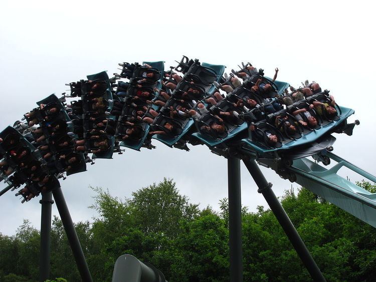 Flying roller coaster