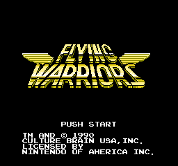Flying Warriors Play Flying Warriors Online NES Game Rom Nintendo NES Emulation on