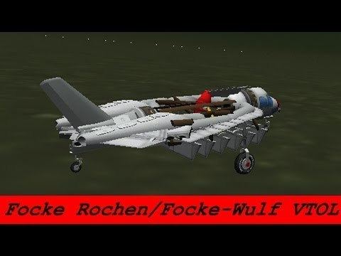 Focke Rochen KSP Focke Rochen VTOL prototype plane Firespitter YouTube