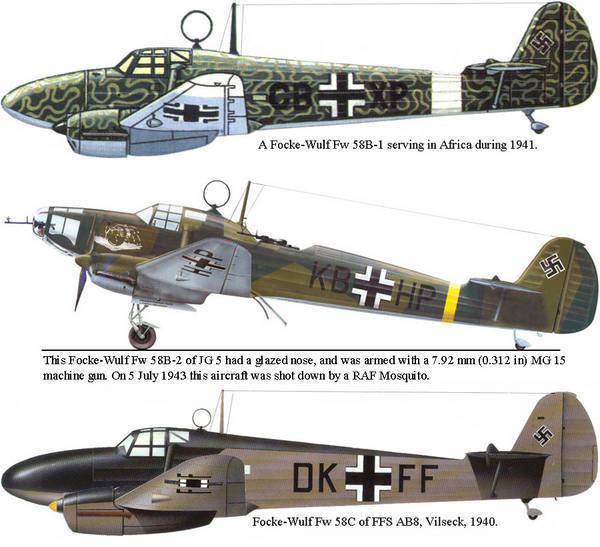 Focke Wulf Fw 58 - Alchetron, The Free Social Encyclopedia