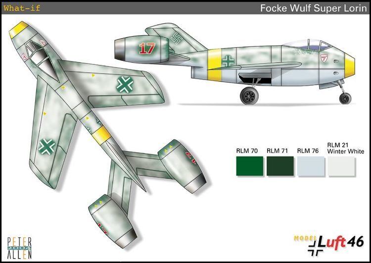 Focke-Wulf Super Lorin WINGS PALETTE FockeWulf Super Lorin Germany Nazi
